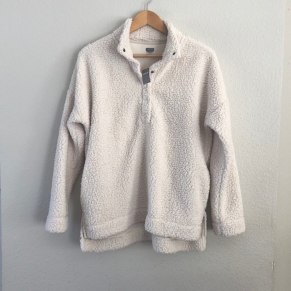 Aerie sherpa sweater NWT